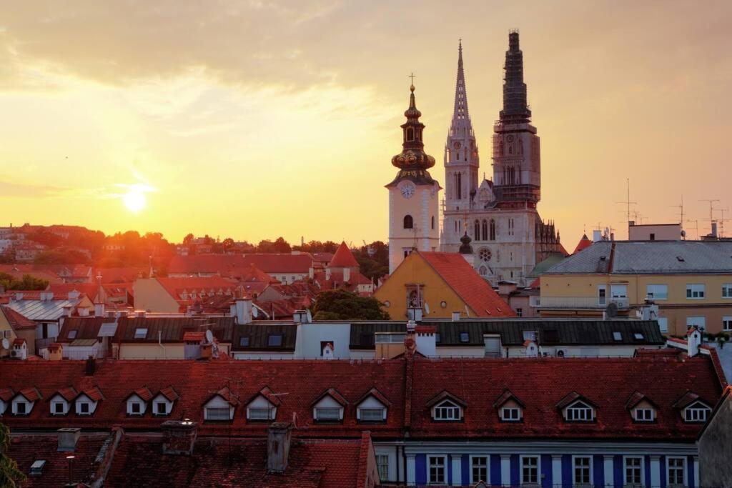 Cozy Ensuite Room In Zagreb Center Екстер'єр фото